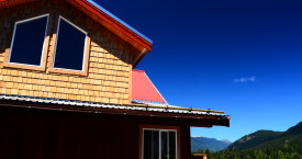 Yellow cedar shingles